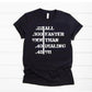 *Solid* Faster than 9-1-1 (Caliber) (Custom Order T-Shirt)