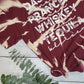 *BLEACHED* Dasher Prancer Whiskey Tequila Print (White) (Custom Order T-Shirt)