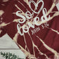 *BLEACHED* So Loved John 3:16 (Custom Order T-Shirt)